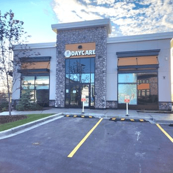 Exterior view of Future First Daycare in Calgary